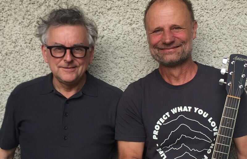 privat Johannes Silberschneider (l.) mit Georg Laube